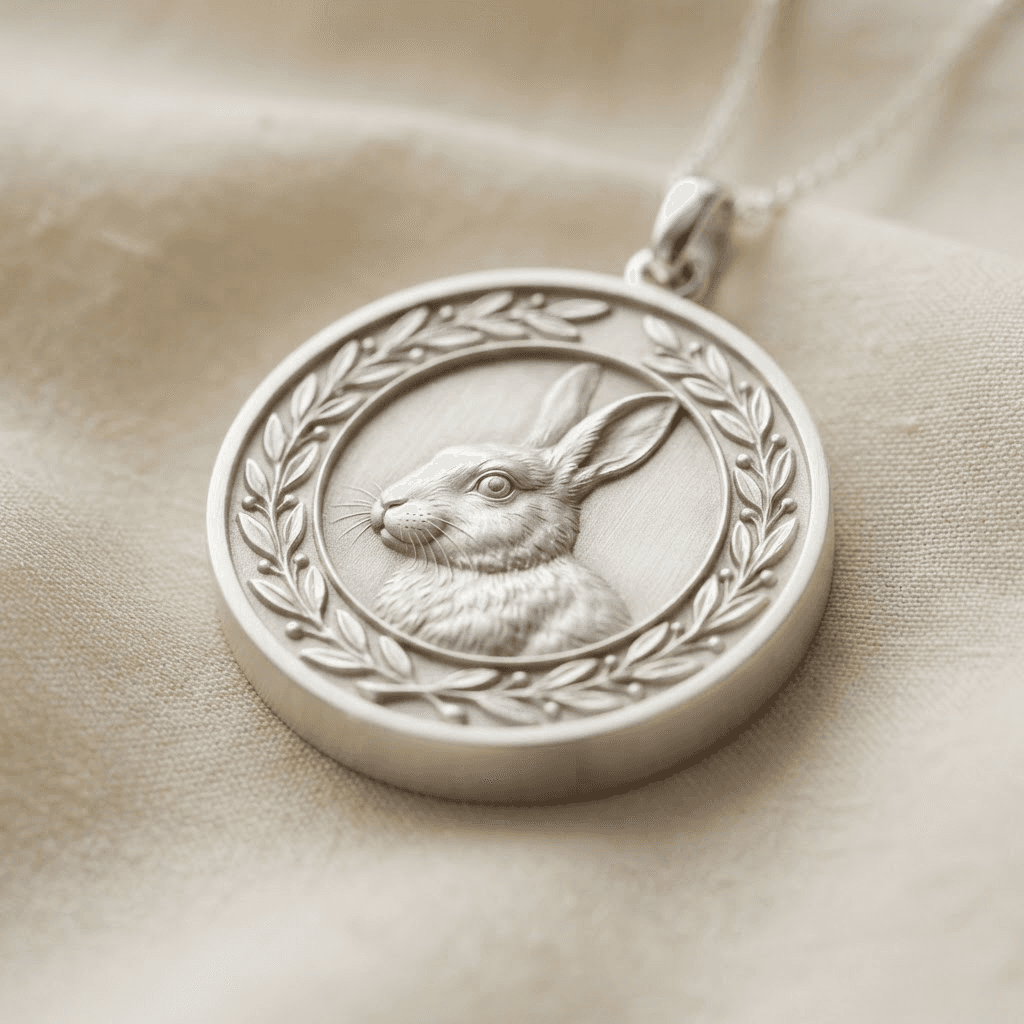Small Pets pet portrait pendant