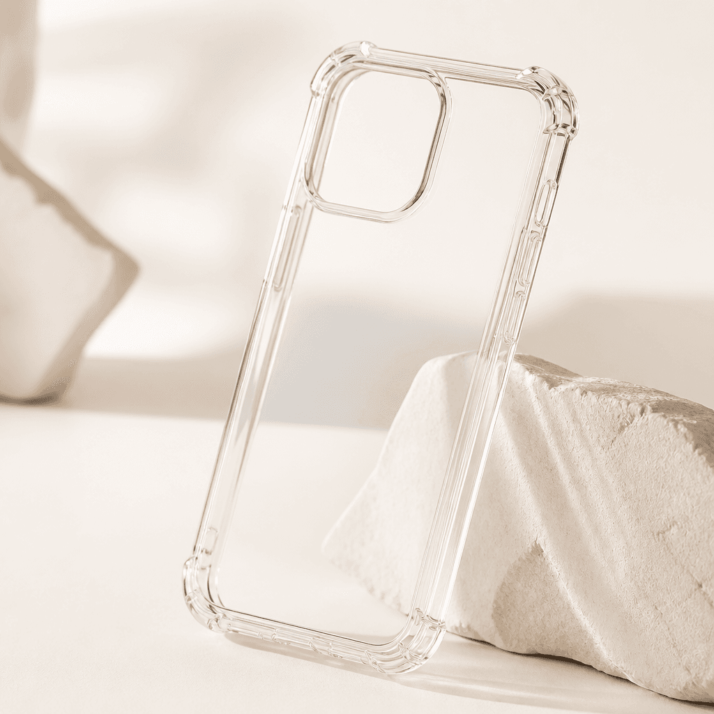 Clear silicone iPhone 17 case