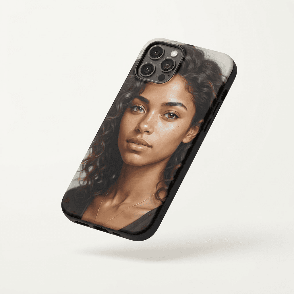 Realistic digital painting case