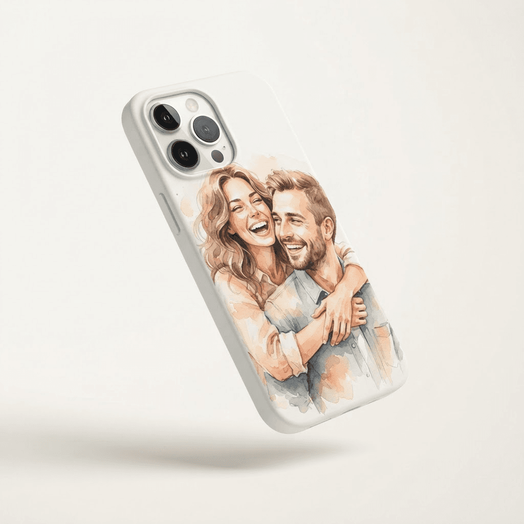 Personalized Hand-Painted Phone Case
